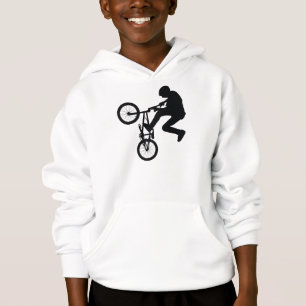 Silhouette du cavalier BMX