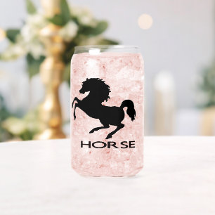 Silhouette du cheval d'élevage