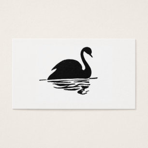 Silhouette du cygne noir