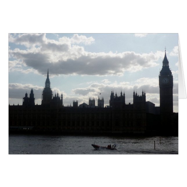 silhouette du parlement (Devant horizontal)