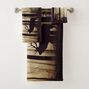 Silhouette étonnante de cerf