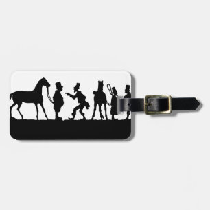 Silhouette: Horse Dealer Luggage Tag