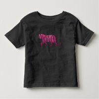 Silhouette Hot Pink and Black Tiger