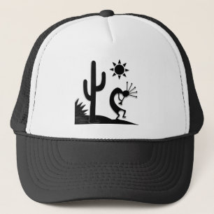 Silhouette Kokopelli Trucker Hat