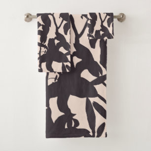 Silhouette Lily noire