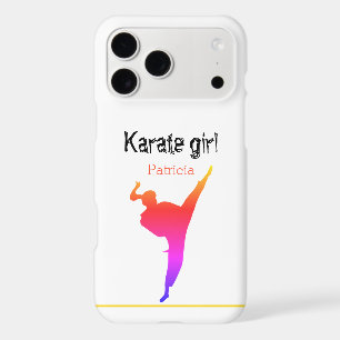Silhouette Modern Girly Japan Martial Arts Karate