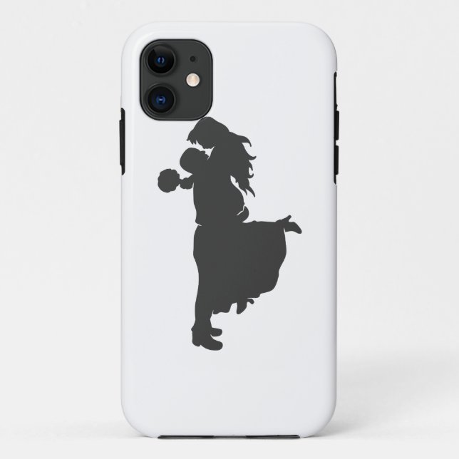 Silhouette of a couple Case-Mate iPhone case (Back)