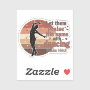 Silhouette of a dancer - Psalm based design