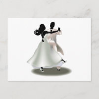 Silhouette of a Dancing Couple