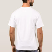 Silhouette of an airplane in flight T-Shirt (Back)