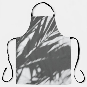 Silhouette of palm tree apron