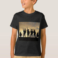 Silhouette of Soldiers in 101st Airborne Division