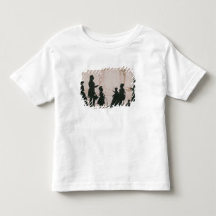Silhouette of the Camsie Family of Toddler T-shirt