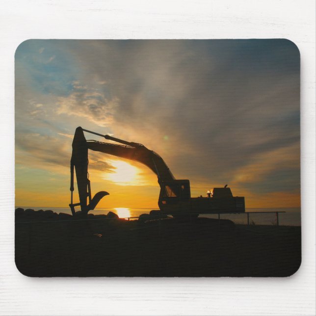 Silhouette on the Breakers Mouse Pad (Front)