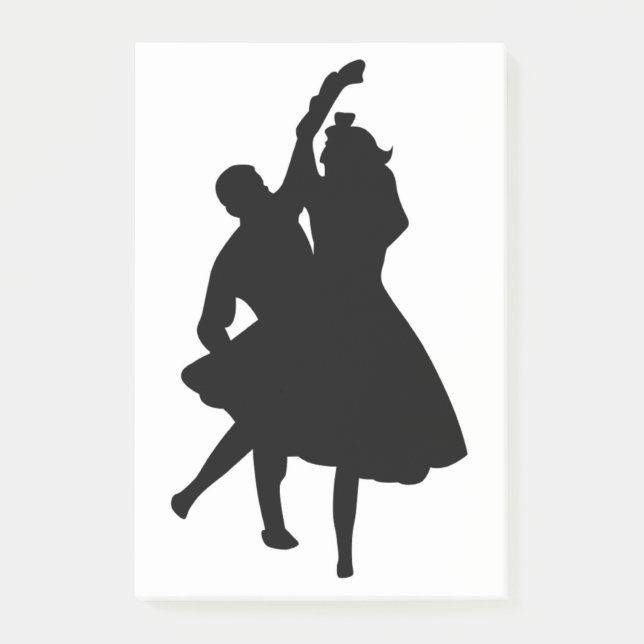 SILHOUETTE POST-IT NOTES (Front)