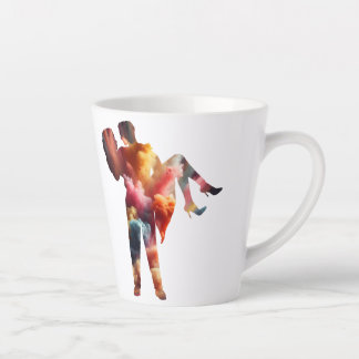 Silhouette romantique Love Explosion Mug - Vibrant