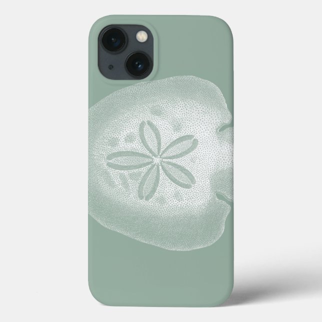 Silhouette Sand Dollar Case-Mate iPhone Case (Back)