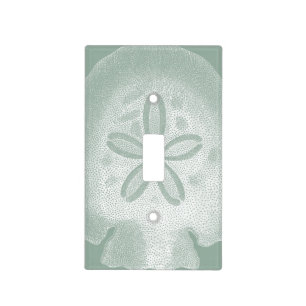Silhouette Sand Dollar Light Switch Cover