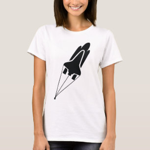 Silhouette Space Shuttle Launch T-Shirt