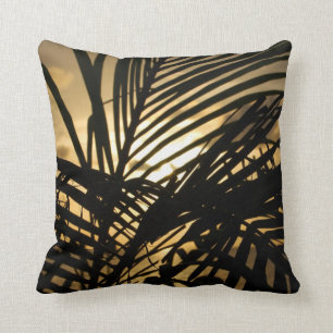 Silhouette Sunset Pillow