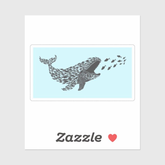 Silhouette Whale (Sheet)