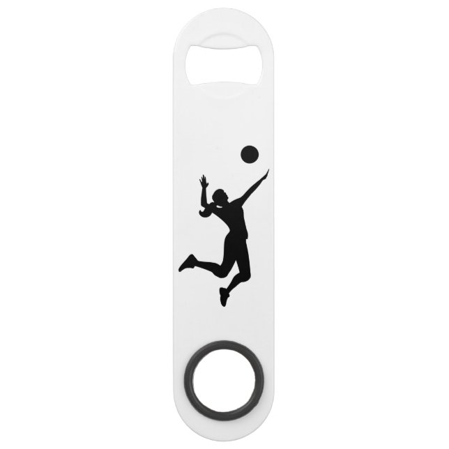 silhouette women's volleyball (Devant)