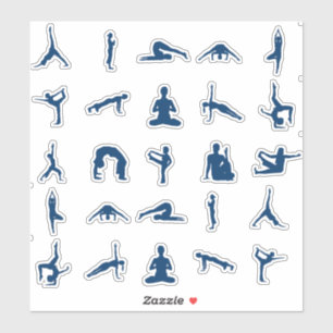 Silhouette Yoga Poses Thunder_Cove