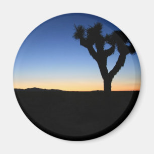 Silhouetted Joshua Tree Magnet