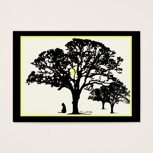 Silhouettes  Miniature Artwork Cards (Front)