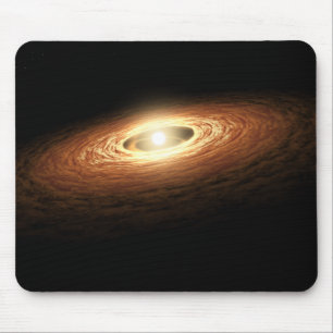 Silicate Crystal Formation Mouse Pad