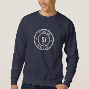 Silicon Element Blue Sweatshirt