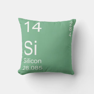 Silicon Throw Pillow