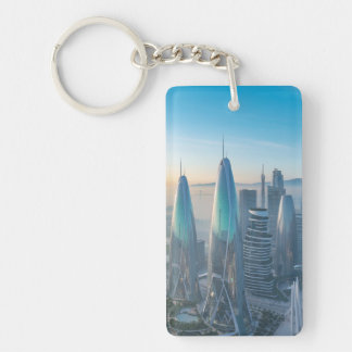 Silicon Valley City Key Chain 2026