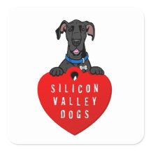 Silicon Valley Dogs Sticker