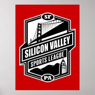 Silicon Valley Sports League Poster