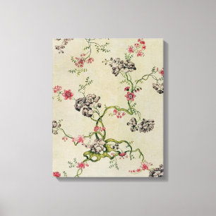 Silk design by Anna Maria Garthwaite, 1740 Canvas Print