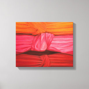 Silk Knots 2010 Canvas Print