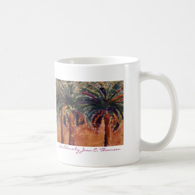 Silk Palms Mug (Right)
