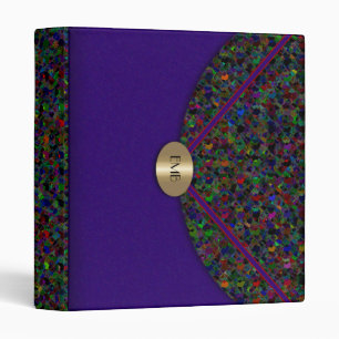 Silk Print Clutch Bag Binder