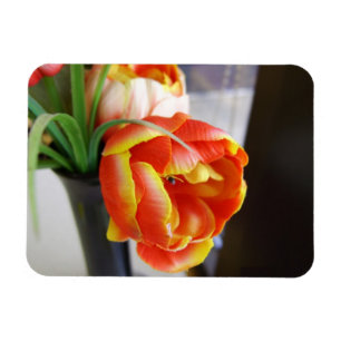 Silk Tulip Magnet