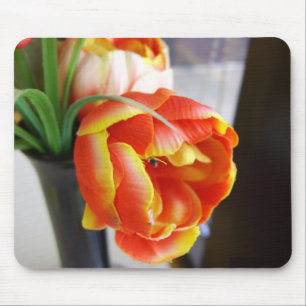 Silk Tulip Mouse Pad