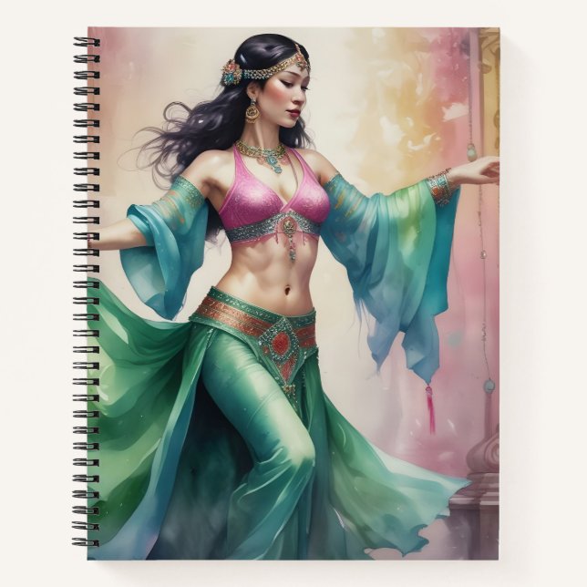 Silk Waves Notebook (Front)