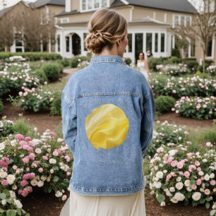 Silken Radiance Denim Jacket