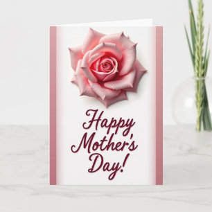 Silken Rose Mothers Day Card