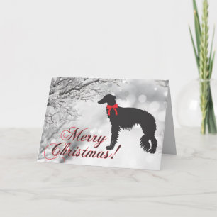 Silken Windhound Christmas Card