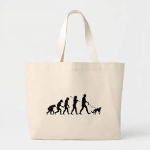 Silken Windhound Large Tote Bag