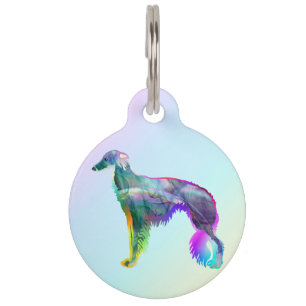 Silken Windhound Pet Tag