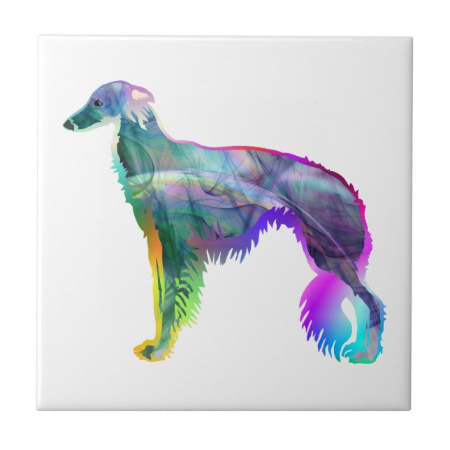 Silken Windhound - Wispy  Tile (Front)