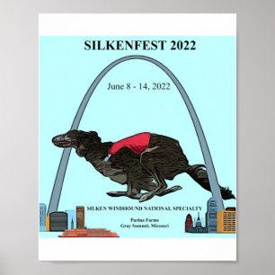 Silkenfest 2022 logo poster
