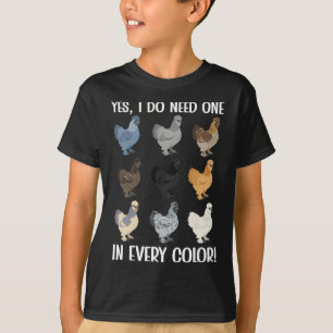 Silkie Chicken Lover Funny Silkie Owner Silkie Chi T-Shirt